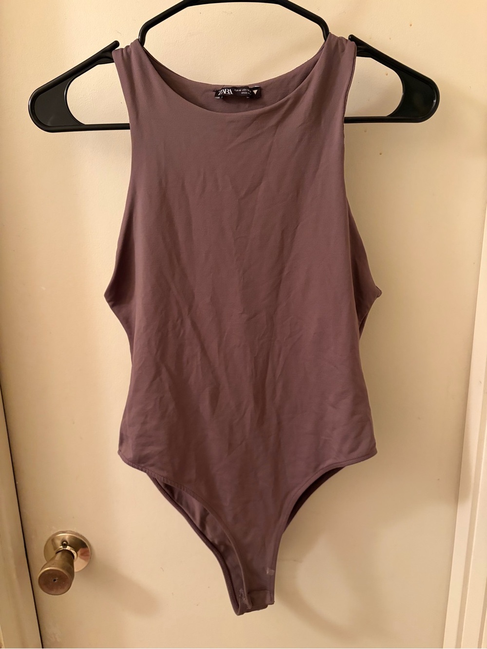Zara Sleeveless High-Neck Bodysuit